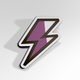A stylized lightning bolt or electric spark  app icon - ai app icon generator - app icon aesthetic - app icons