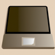 A sleek, minimalist laptop  app icon - ai app icon generator - app icon aesthetic - app icons
