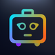 a suitcase with ai eyes app icon - ai app icon generator - app icon aesthetic - app icons