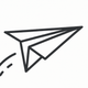 a paper airplane app icon - ai app icon generator - app icon aesthetic - app icons