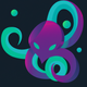 A curious and intelligent octopus with tentacles  app icon - ai app icon generator - app icon aesthetic - app icons