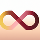 A stylized infinity symbol  app icon - ai app icon generator - app icon aesthetic - app icons