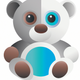 A cute, cuddly teddy bear  app icon - ai app icon generator - app icon aesthetic - app icons