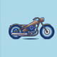 A vintage Harley Davidson motorcycle  app icon - ai app icon generator - app icon aesthetic - app icons