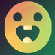A shocked, surprised smiley face  app icon - ai app icon generator - app icon aesthetic - app icons