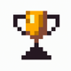 A stylized trophy cup  app icon - ai app icon generator - app icon aesthetic - app icons