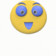 A surprised, wide-eyed smiley face  app icon - ai app icon generator - app icon aesthetic - app icons