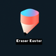 A minimalist pencil eraser  app icon - ai app icon generator - app icon aesthetic - app icons