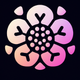 A delicate, pastel-colored cherry blossom  app icon - ai app icon generator - app icon aesthetic - app icons