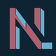 A futuristic, machine-like letter N  app icon - ai app icon generator - app icon aesthetic - app icons