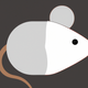 A sleek, minimalist mouse  app icon - ai app icon generator - app icon aesthetic - app icons