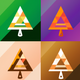 A playful paintbrush app icon - ai app icon generator - app icon aesthetic - app icons