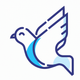 a flying dove app icon - ai app icon generator - app icon aesthetic - app icons