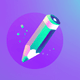 a pencil app icon - ai app icon generator - app icon aesthetic - app icons