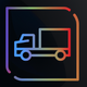 A sturdy and dependable pickup truck  app icon - ai app icon generator - app icon aesthetic - app icons