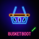 A minimalist shopping basket icon  app icon - ai app icon generator - app icon aesthetic - app icons
