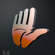 A stylized hand with open palm  app icon - ai app icon generator - app icon aesthetic - app icons