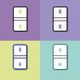 A stylized light switch  app icon - ai app icon generator - app icon aesthetic - app icons