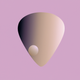 A stylized guitar pick  app icon - ai app icon generator - app icon aesthetic - app icons