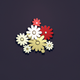 A cluster of fluffy, white daisies  app icon - ai app icon generator - app icon aesthetic - app icons