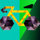 A bright, zippy city bike  app icon - ai app icon generator - app icon aesthetic - app icons