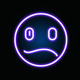 A shy, bashful smiley face with a nervous expression  app icon - ai app icon generator - app icon aesthetic - app icons