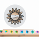 A cheerful sunflower  app icon - ai app icon generator - app icon aesthetic - app icons