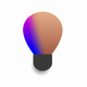 A minimalist lightbulb  app icon - ai app icon generator - app icon aesthetic - app icons