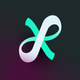 A stylized infinity symbol  app icon - ai app icon generator - app icon aesthetic - app icons