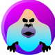 A detailed gorilla  app icon - ai app icon generator - app icon aesthetic - app icons