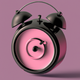 A minimalist alarm clock  app icon - ai app icon generator - app icon aesthetic - app icons