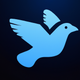 a flying dove app icon - ai app icon generator - app icon aesthetic - app icons
