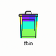 A stylized bin with a lid  app icon - ai app icon generator - app icon aesthetic - app icons