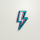 A stylized thunderbolt  app icon - ai app icon generator - app icon aesthetic - app icons