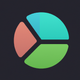 a pie chart app icon - ai app icon generator - app icon aesthetic - app icons