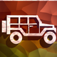 A rugged, off-road Jeep  app icon - ai app icon generator - app icon aesthetic - app icons