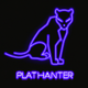 A sleek, stealthy black panther  app icon - ai app icon generator - app icon aesthetic - app icons