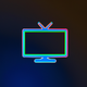 A minimalist TV screen with image  app icon - ai app icon generator - app icon aesthetic - app icons