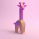 A regal, impressive giraffe  app icon - ai app icon generator - app icon aesthetic - app icons