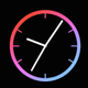 A minimalist clock app icon - ai app icon generator - app icon aesthetic - app icons