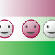 A friendly smiley face app icon - ai app icon generator - app icon aesthetic - app icons