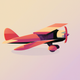 A fun, cartoon-style airplane  app icon - ai app icon generator - app icon aesthetic - app icons