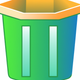 A stylized bin with a lid  app icon - ai app icon generator - app icon aesthetic - app icons