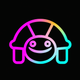 A funny and friendly turtle  app icon - ai app icon generator - app icon aesthetic - app icons