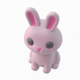 A sweet and fuzzy bunny rabbit  app icon - ai app icon generator - app icon aesthetic - app icons