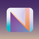 A classic, timeless letter N  app icon - ai app icon generator - app icon aesthetic - app icons