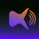 A minimalist sound speaker  app icon - ai app icon generator - app icon aesthetic - app icons