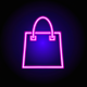 A minimalist shopping bag icon  app icon - ai app icon generator - app icon aesthetic - app icons
