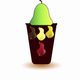 A stylized bin with a lid  app icon - ai app icon generator - app icon aesthetic - app icons