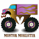 A monstrous, roaring monster truck  app icon - ai app icon generator - app icon aesthetic - app icons
